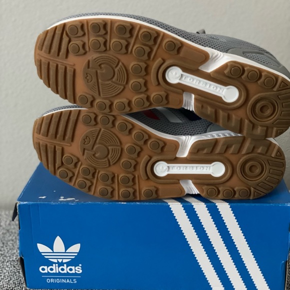 Adidas ZX Flux - Tri-Color Stripes Gray Sz 10.5 - Picture 4 of 4